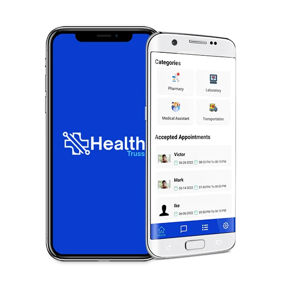 The Health Truss Mobile App, featured in Appingine's portfolio,