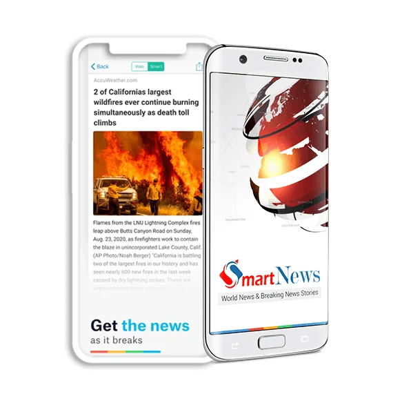 Smart News Mobile Application' from Appingine PortFolio.